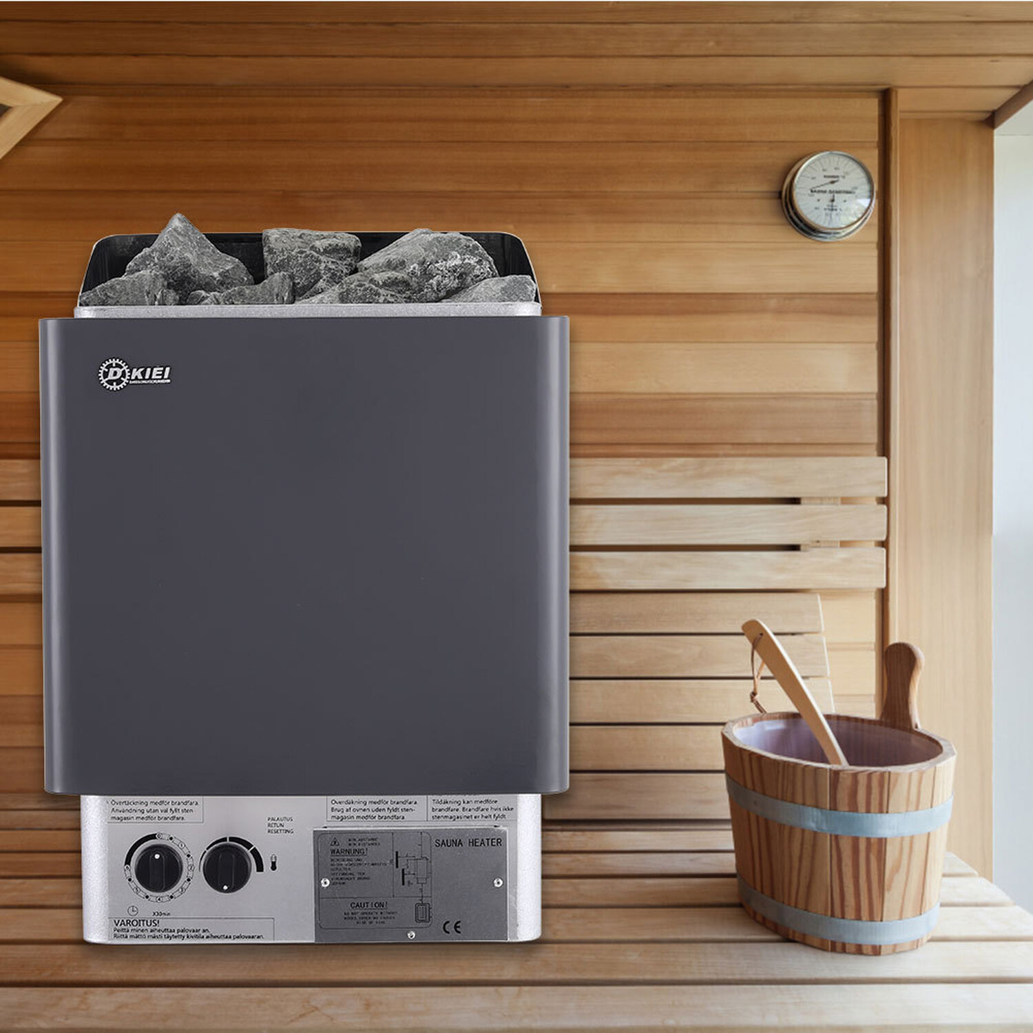 Internal Control Sauna Stove Heater Steaming Room Home