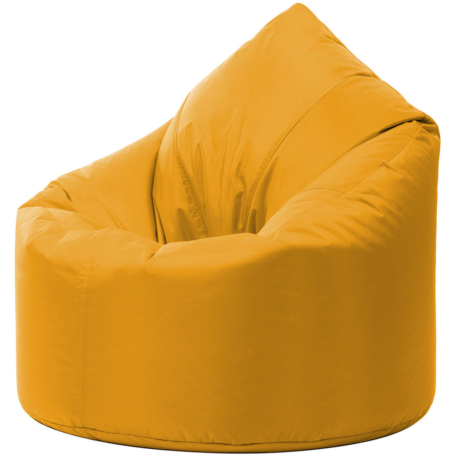 Bean Bag Bazaar - Teardrop Indoor and Outdoor Bean Bag Chair - Yellow thumbnail