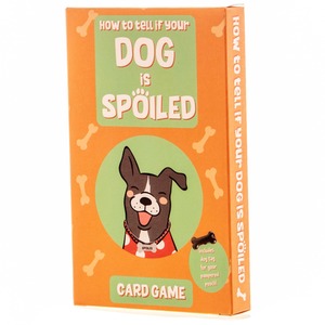 How To Tell If Your Dog Is Spoiled Card Game