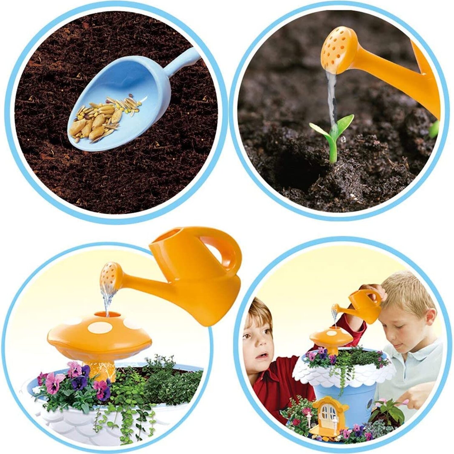 Gardening Tools and Trolley Play Set