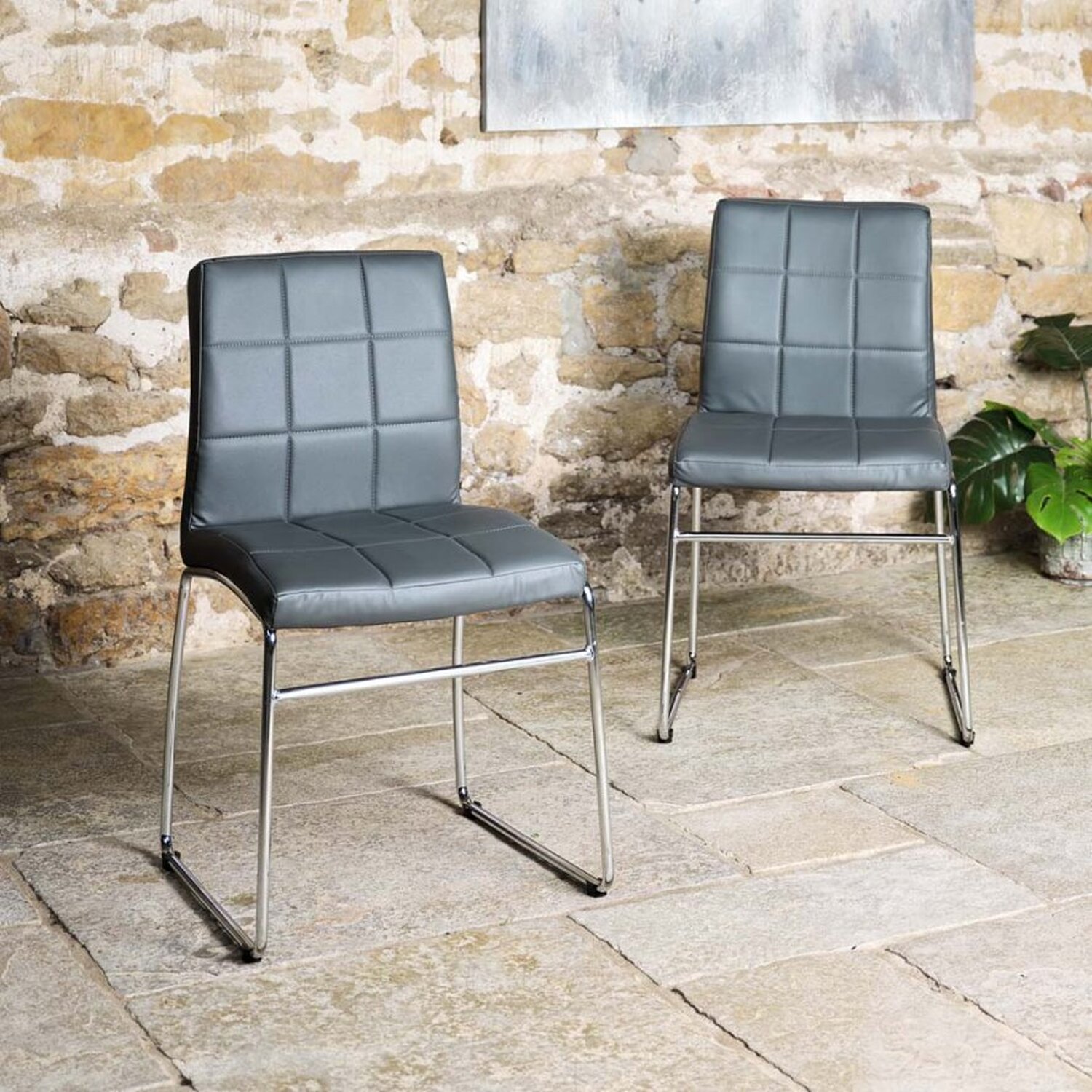 Woods Furniture - Holt Dining Chair - Grey thumbnail