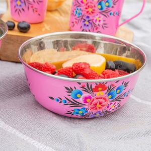 Pansy Picnic Bowl - 21.5cm