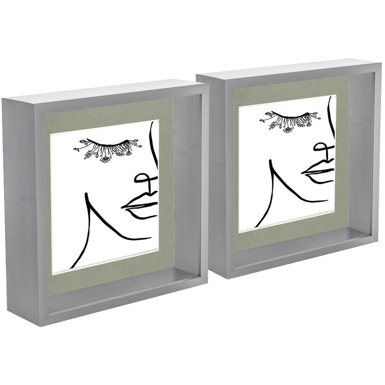 3D Deep Box Photo Frames with 6