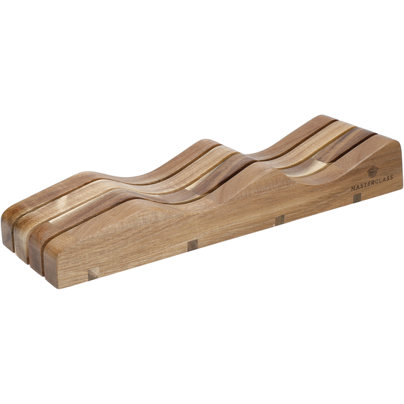 MasterClass Wooden Knife Holder for Drawer