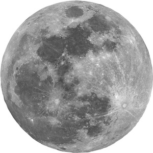 Full Moon Wall Sticker