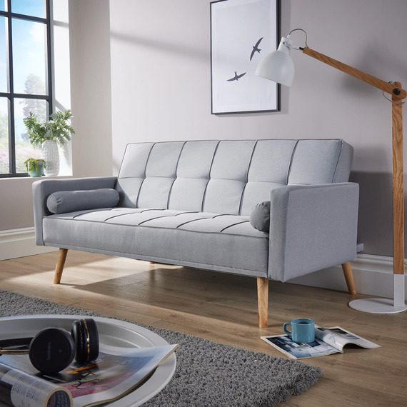 Home Source Eclipse Linen Sofa Bed