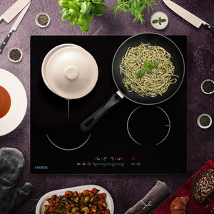 Induction hob Glass ceramic hob 4 zones