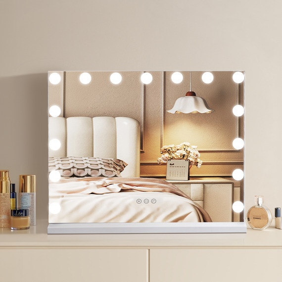 Rectangle Hollywood Vanity Mirror with Lights