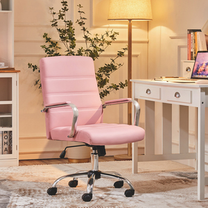 Mid Back Office Chair with Arms
