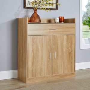 Oak Home Source Novara 2 Door Shoe Storage Cabinet shot 6779974