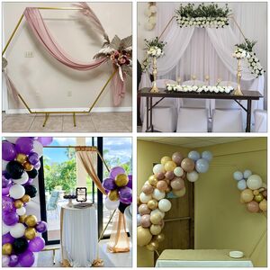 Pentagon Balloon Arch Stand