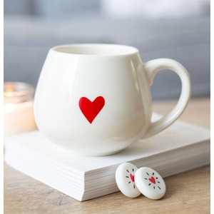 Love Heart Mug with Hidden Message