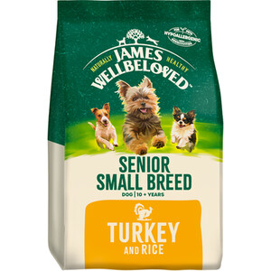 James Wellbeloved Turkey and Rice Senior Small Dog Food