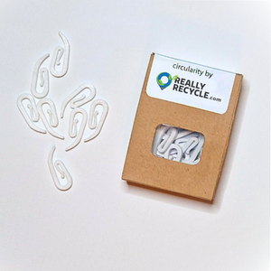 Plastic curtain hooks white Active