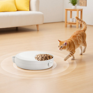 Battery-Powered Automatic Pet Feeder