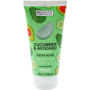 Beauty Formula Face Scrub Cucumber And Avocado