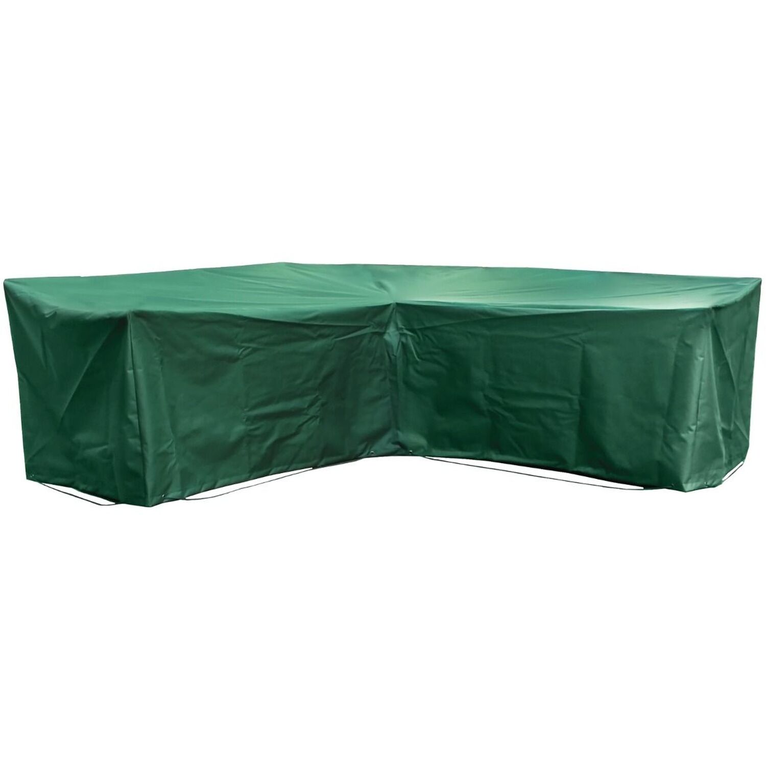 Cozy Bay Medium Modular L Shape Sofa Cover - Green