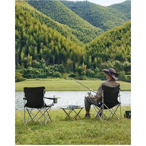 Portable Folding Camping Chairs Set of 2