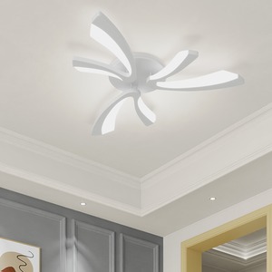 Distinctive V-Shape LED Semi-Flush Ceiling Light