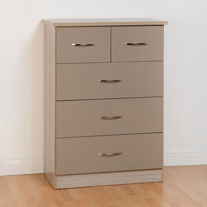 Oyster Gloss, Light Oak Nevada 3 plus 2 Chest shot 9905918