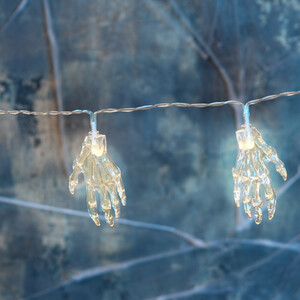 20 LED Skeleton Hand Colour Changing String Light
