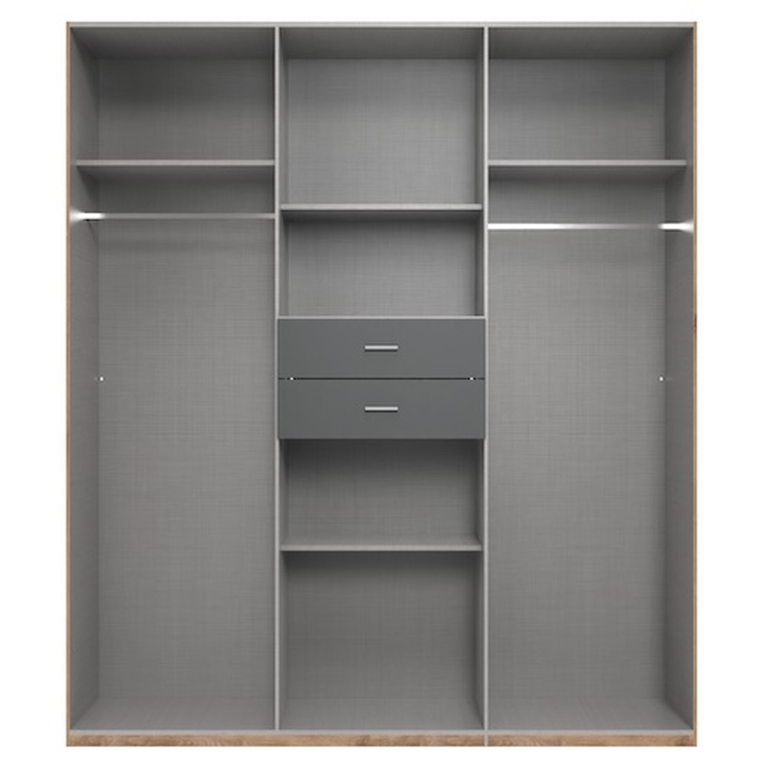 Dillingen Wardrobe - Oak 270cm