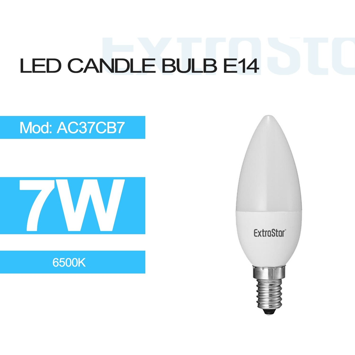 Image of LED Candle Bulb E14 3000K -&hellip;