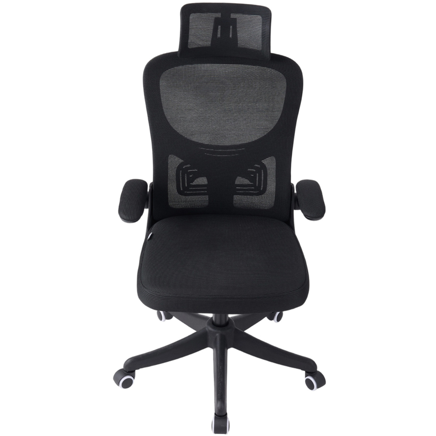 Comfortable Height Adjustable Mesh Office Chair - Black