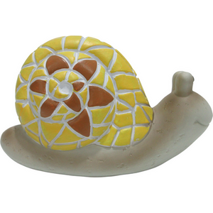 Mosaic Snail Ornament