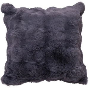 45cm Plain Plush Throw Pillow Cover Pillowcase