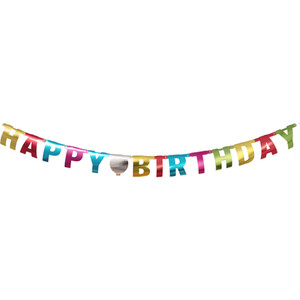 Foil Letter Banner