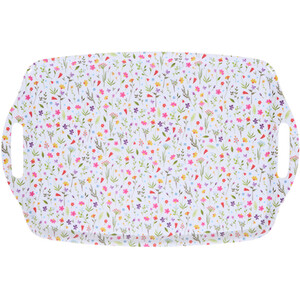 Wildflower Large Melamine Tray