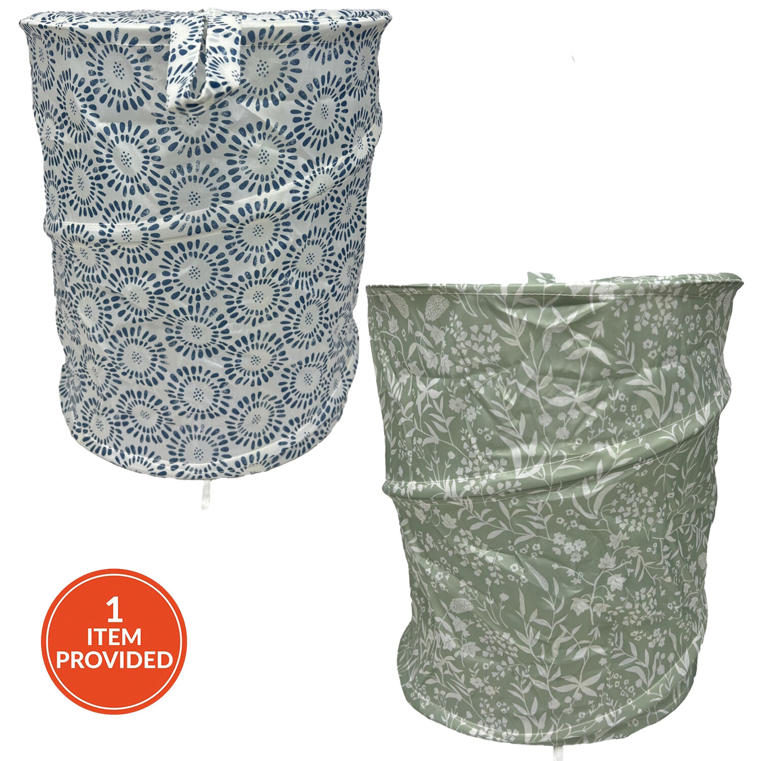 Floral Pop Up Laundry Hamper