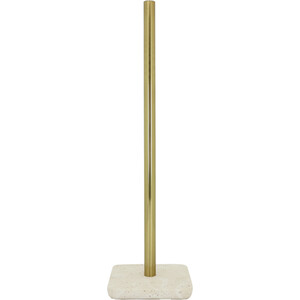 Neutral Stone Effect Toilet Roll Holder