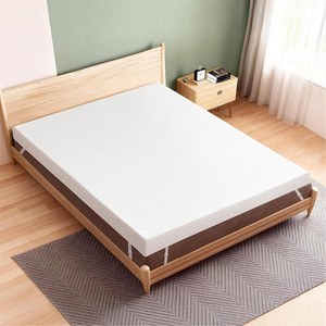 4 Inch Mattress Topper King Cooling Memory Foam Pressure Relief