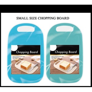 2 Pack Plastic Chopping Board Food Prep Cutting Board