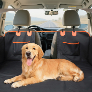 Dog Car Seat Cover Convertible Back Seat Hammock Protector Waterproof