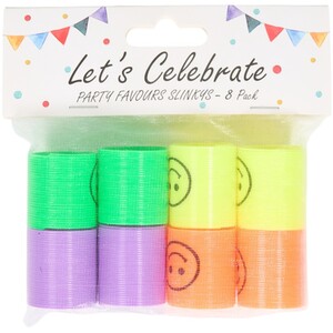 Pack of 8 Slinky Party Favours