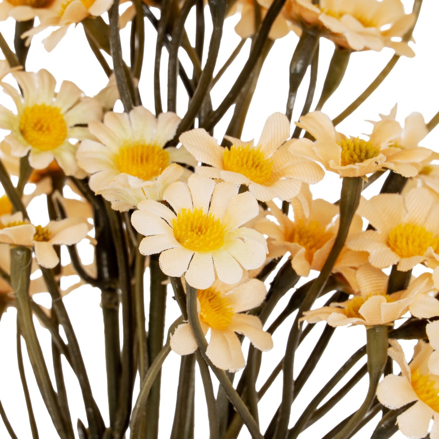 Image of Cream Daisy Bunch Lifelike Artificial Flower&hellip;