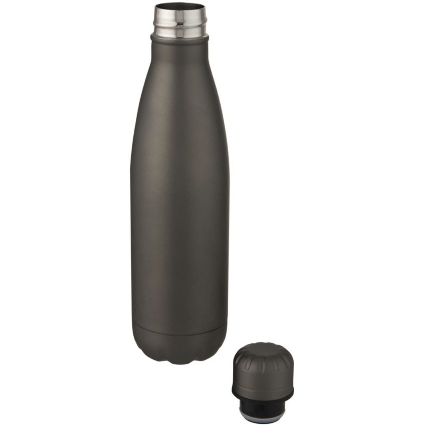Bullet Cove Stainless Steel 500Ml Bottle - Matted Silver / Stainless Steel / 500Ml