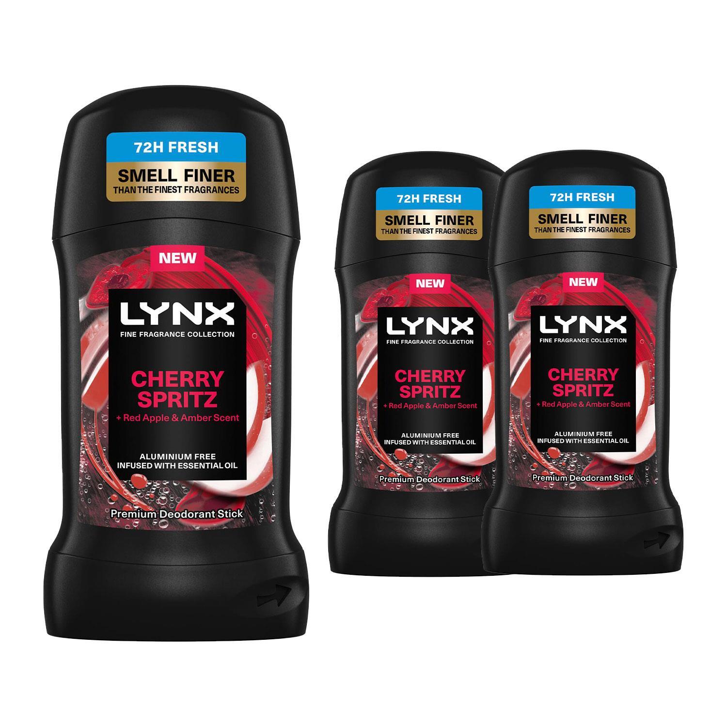 Lynx Cherry Spritz Deodorant Stick 50ml Pack - Image 3
