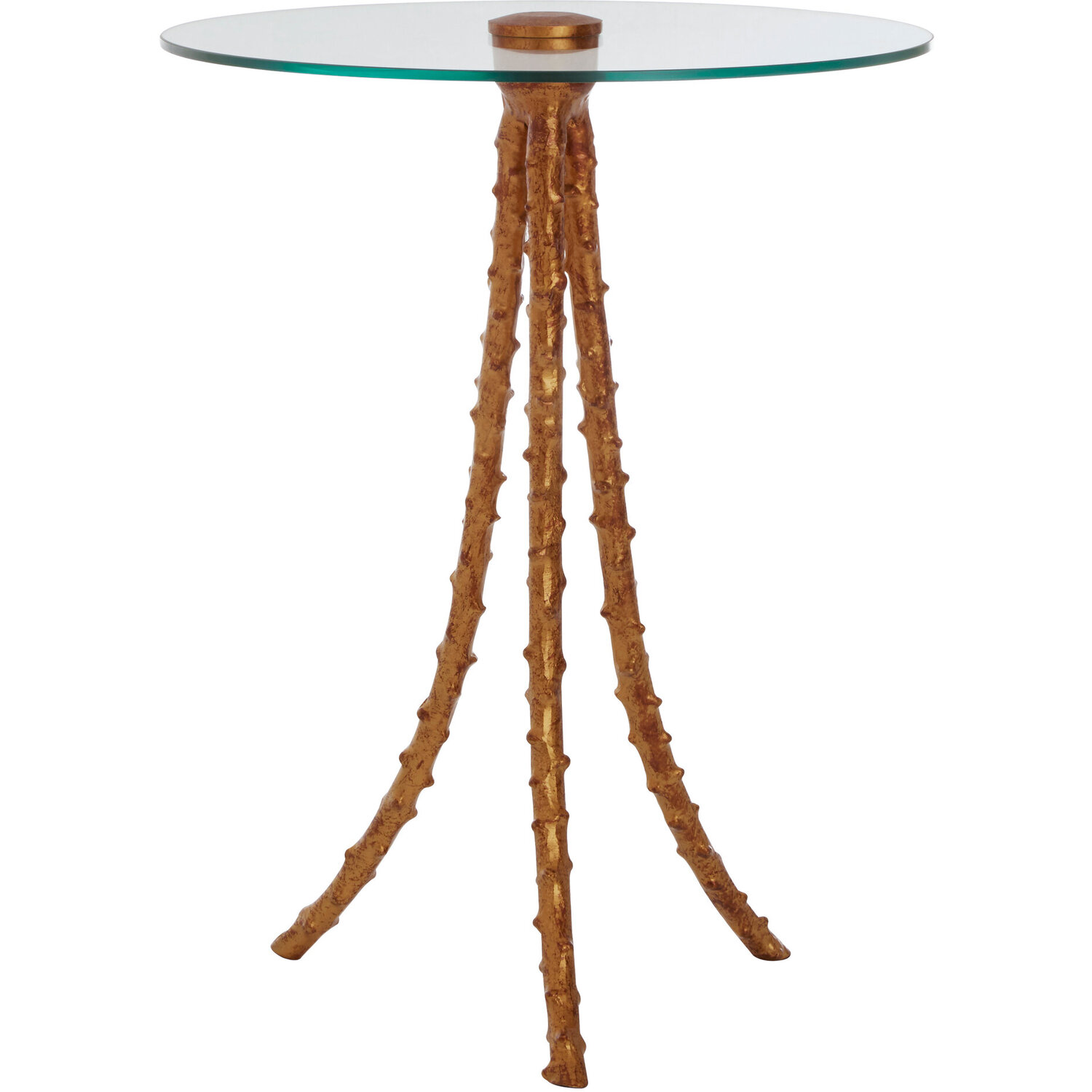 Sika Large Side Table - Gold