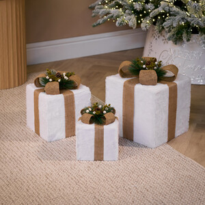 Set of 3 Scandi Presents