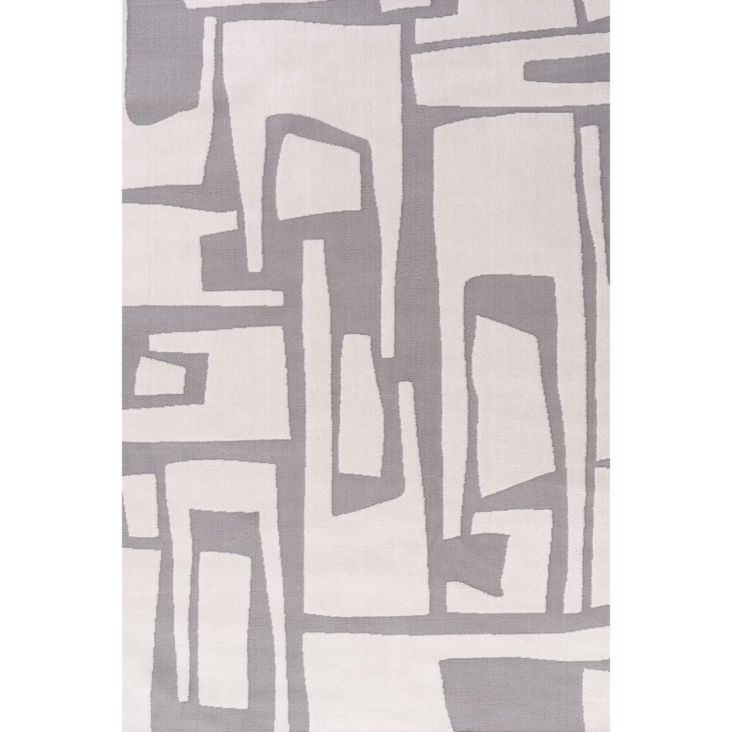 The Rugs Grey Loft Abstract Rug - 80X150 Cm - Image 3