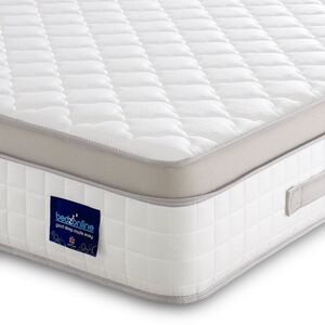 Bedzonline Beige Hybrid Memory Foam 5-Zone Pocket Spring Mattress