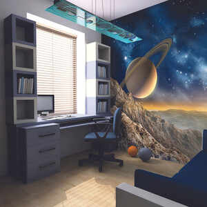 Galaxy Multicolour Wall Mural