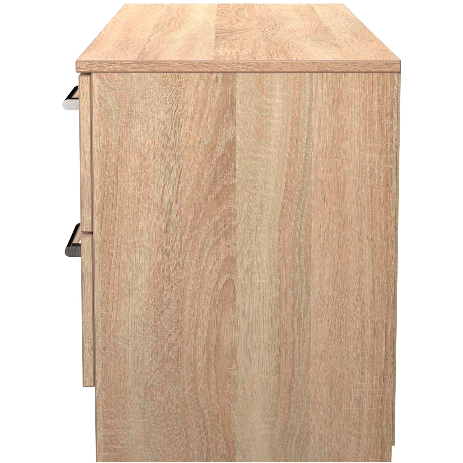 Devon Ready Assembled 4 Drawer Bed Box - Bardolino Oak