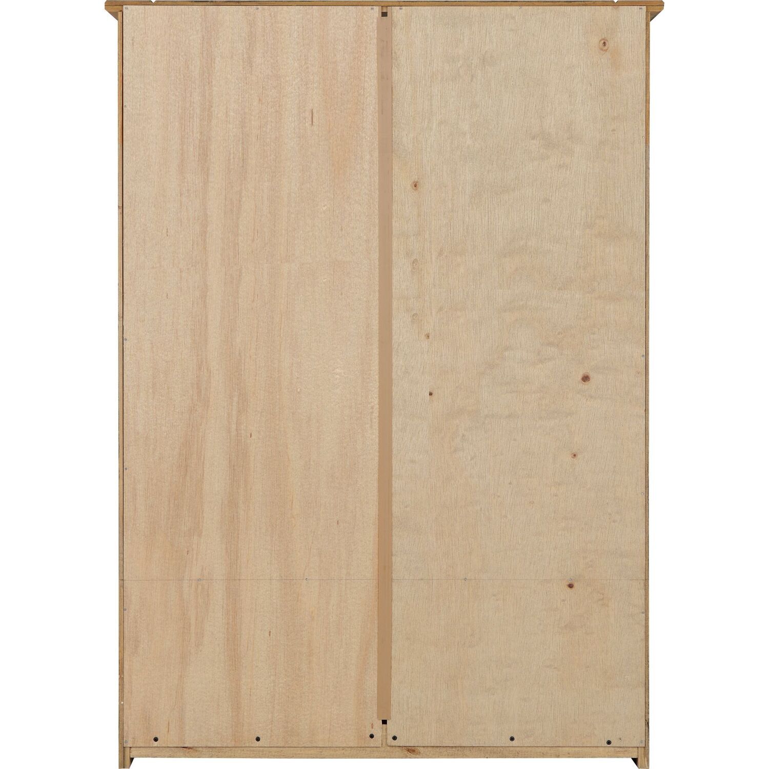 Panama 1 Drawer Bookcase Natural Wax
