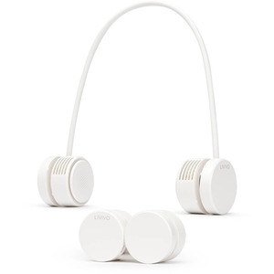 Livivo Neck Fan Hands-Free Portable Cooling Fan White