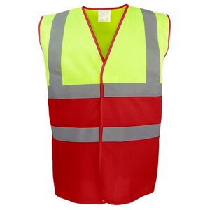 Yoko Unisex Adult Two Tone Hi-Vis Vest